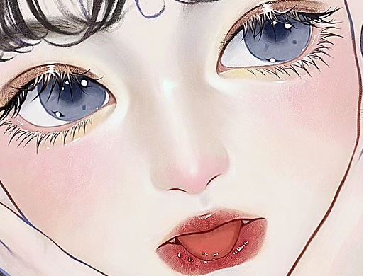 大眼甜妹