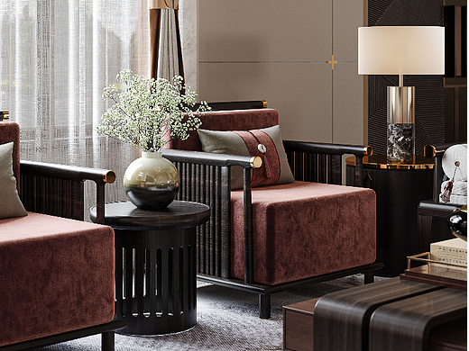 新中式特寫（個人主頁-ZNjA0MDcwOTI=） - 家裝設(shè)計 - 站酷設(shè)計師VISION極原創(chuàng)素材 - 站酷ZCOOL