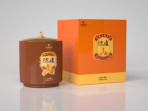 华祥苑-陈皮包装设计