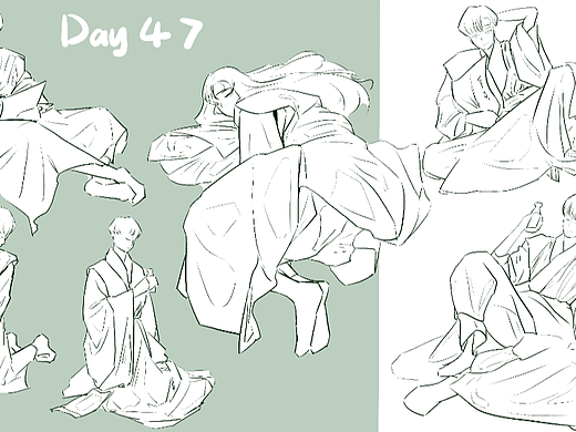 #速寫60天挑戰(zhàn)賽#Day47@速寫班長（個人主頁-ZNTkyNjM3MDQ=） - 創(chuàng)作習作 - 站酷設計師風鈴冰淚原創(chuàng)素材 - 站酷ZCOOL