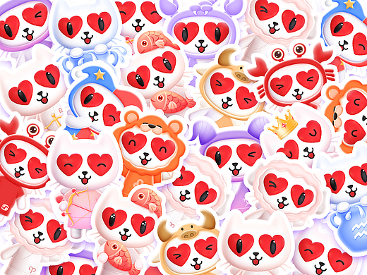 爱聊猫IP | 十二星座系列