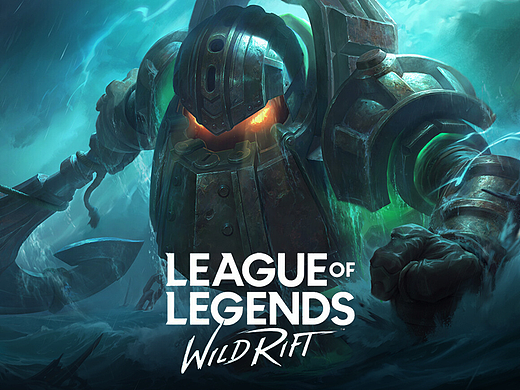 为《League of Legends: Wild Rift》绘制的皮肤海报
