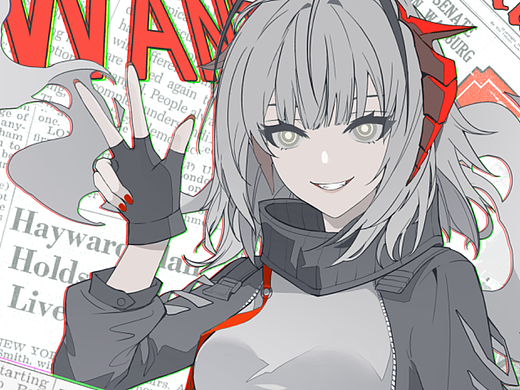 w头像 来自明日方舟（个人主页-ZNjY2NDYwMzY=） - 艺术插画 - 站酷设计师eeeeveee原创素材 - 站酷ZCOOL