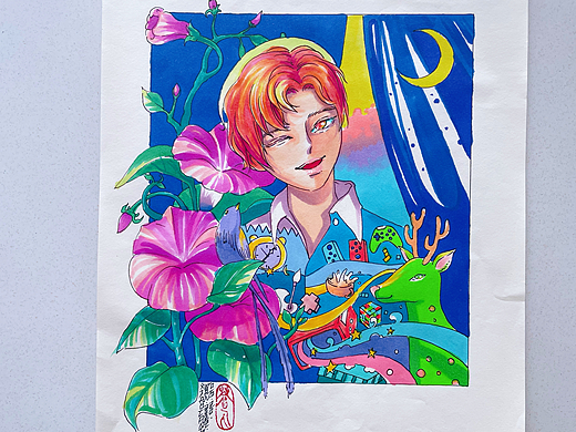 【视觉传达手绘表现】