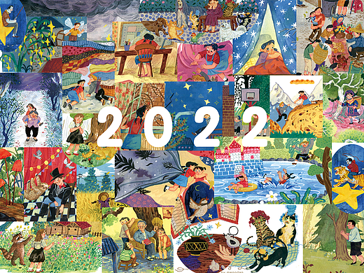 2022年杂志插画合集(多图）
