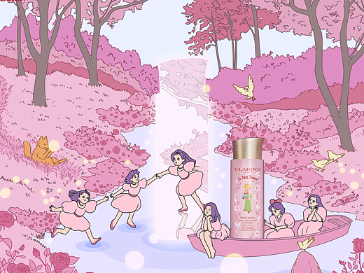 邂逅#粉嫩多巴胺少女#《跃入梦境的邂逅》