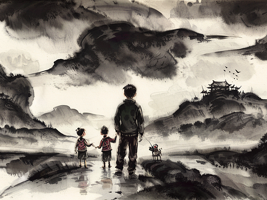 走出深山(个人主页-ZNjg1MDA2NTY=) - AI作品 - 站酷设计师温维斯Wenvis原创素材 - 站酷ZCOOL
