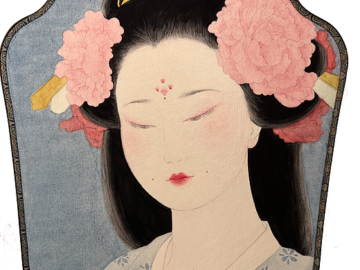 《佳人-唐》-'Beauty Paintings of The Tang Dynasty'