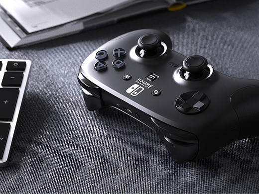【小数点设计】SWITCH游戏手柄