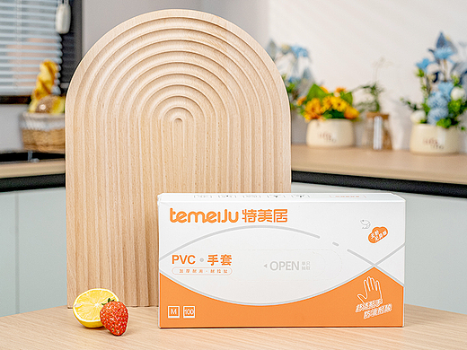 产品摄影丨一次性PVC手套
