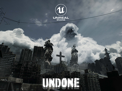 虚幻引擎5 后世界废弃城市 “UNDONE”