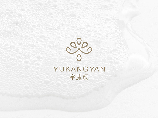 宇康颜品牌视觉形象设计/化妆品品牌形象VI/LOGO