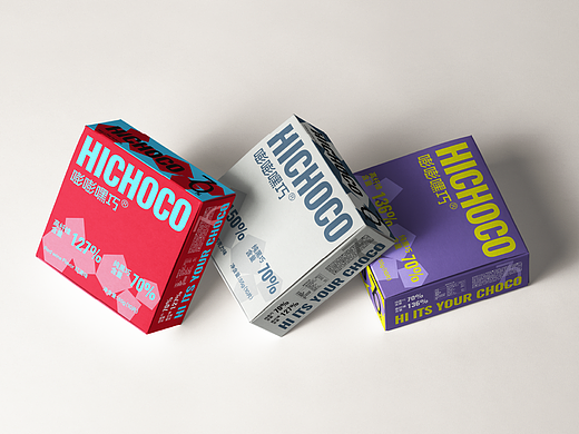 HICHOCO嘭嘭嘿巧「巧克力包装」Packaging Design2