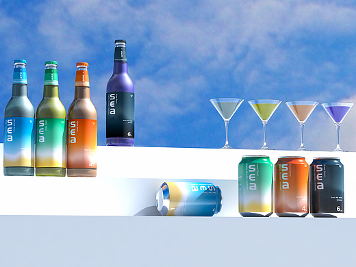 观海系列鸡尾酒