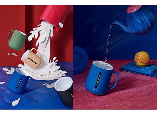 小水怪控温水杯