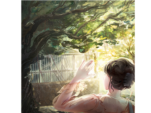 黏黏的初夏【窗里窗外】系列一