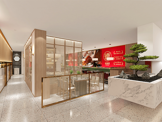 德香苑—北京烤鸭连锁餐厅（三）（个人主页-ZNjM2MTQ0MDQ=） - 酒店餐饮设计 - 站酷设计师派派全案设计公司原创素材 - 站酷ZCOOL