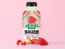  包装设计|多料奶昔品牌包装设计展示