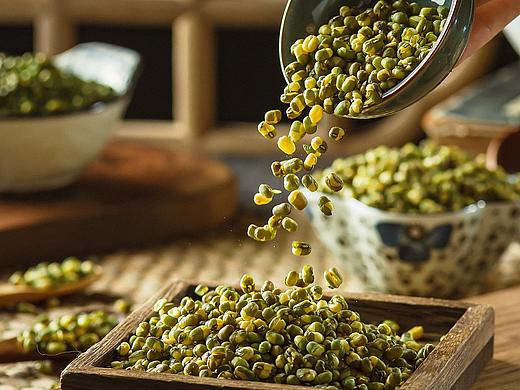 立方映像·产品摄影案例——美食｜绿豆｜零食｜杂粮