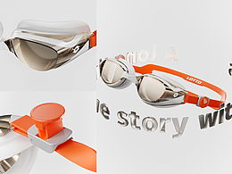 LOTTO 泳镜-工作渲染