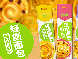 思睿设计——河北双荣|手撕面包|包装设计