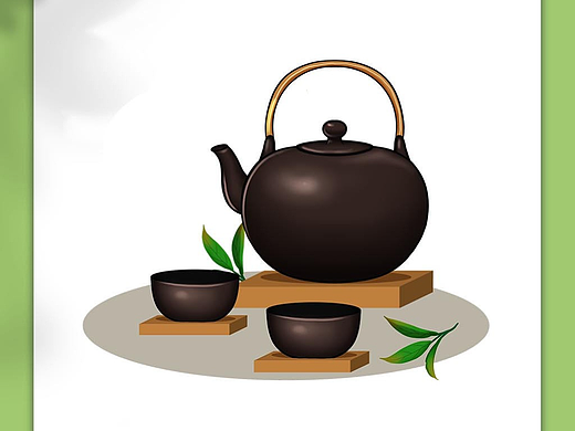 茶具插画