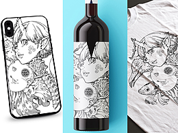 用自己近期的作品做了几个样机