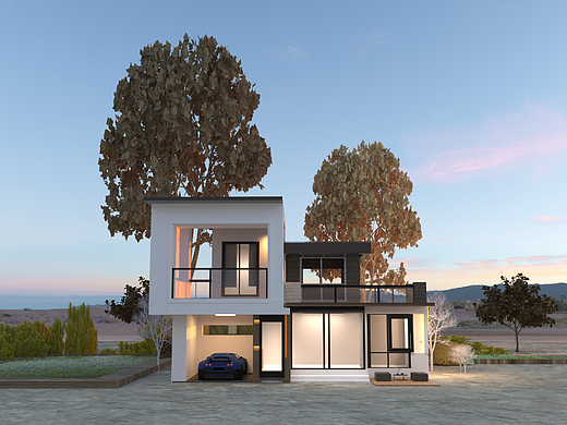 自己设计的别墅