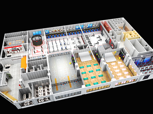 健身房设计、工装专业设计、健身房施工、装修设计公司