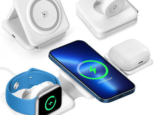 多功能無線充 亞馬遜主圖 高級A+（個人主頁-ZNjc4NDQ1NjA=） - 運營設(shè)計 - 站酷設(shè)計師111lliii原創(chuàng)素材 - 站酷ZCOOL