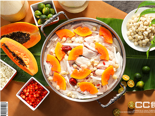 CC食摄X大檬椰.椰子火锅