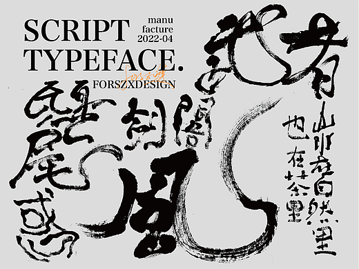 手写SCRIPT TYPEFACE.
