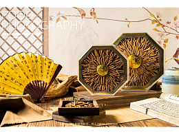 产品摄影-冬虫夏草布景拍摄电商主图海报图案详情案例