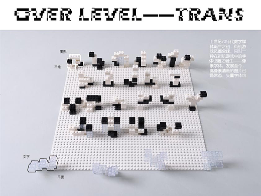 #2022青春答卷#三维像素字体设计
