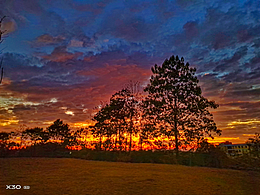 火烧云  开始到结束