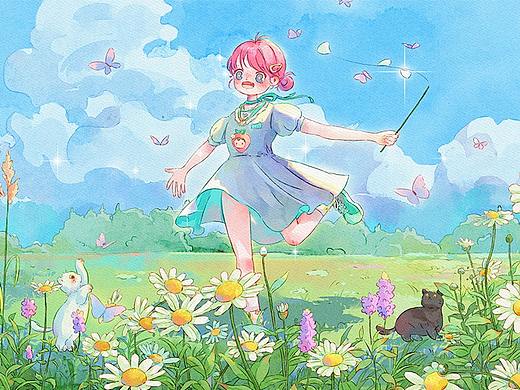 水彩插画场景合集【一】