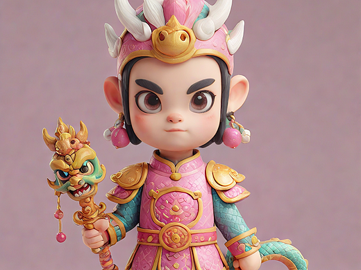 龙境守护--守护神小龙人系列化盲盒