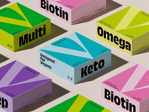 Vegepower 品牌设计及系列包装设计