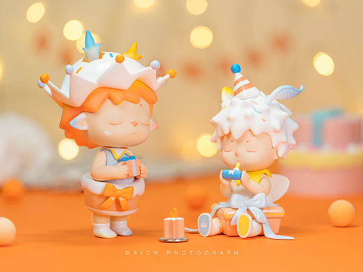 潮玩拍摄丨【生日蛋糕MIMI&HUHU】