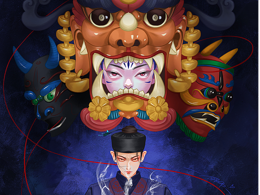 你相信神明与人的连接吗(个人主页-ZNjU4MTIyNjA=) - 创作习作 - 站酷设计师不是画狮原创素材 - 站酷ZCOOL