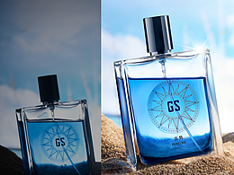 产品摄影丨香水瓶拍摄丨沙滩风情