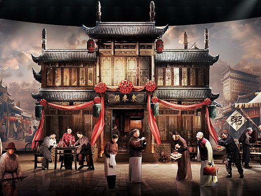 话剧《西去东来》｜变形金刚舞美，上演一台好戏！
