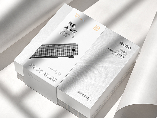 陈义文包装设计作品丨BenQ激光电视赠礼