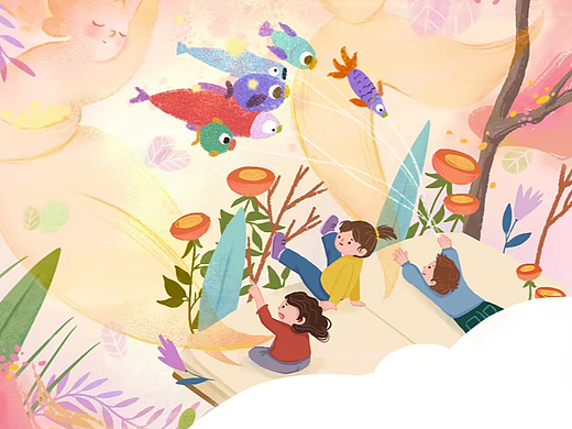 讀書(shū)日（個(gè)人主頁(yè)-ZNTk0MzU2MjA=） - 兒童插畫(huà) - 站酷設(shè)計(jì)師路嚕嚕lu原創(chuàng)素材 - 站酷ZCOOL