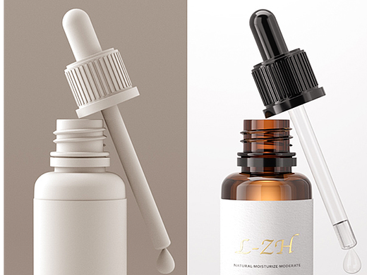 C4D练习|产品建模 |阿诺德渲染|精油白底图