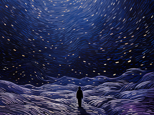 致敬梵高 | 星空