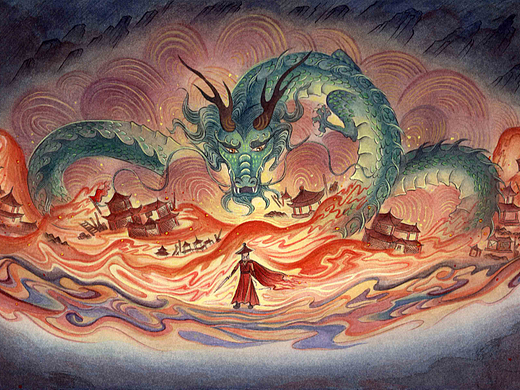 上半年作品集《山海世界》——手绘