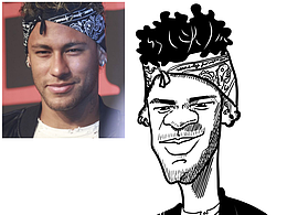 內(nèi)馬爾肖像插畫