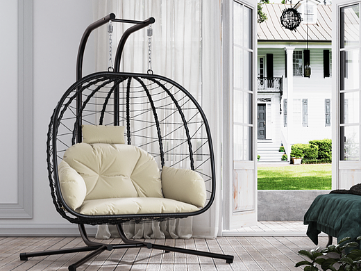 户外藤编产品建模渲染练习