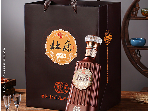 杜康白酒产品拍照|电商设计|图牛视觉|本地产品拍照